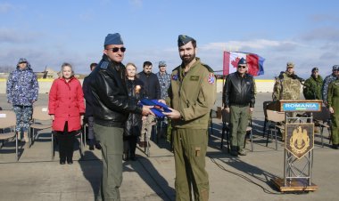 Detașamentul Forțelor Aeriene Regale Canadiene și-a încheiat misiunea în România