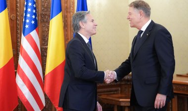 Iohannis şi Blinken au discutat despre efectele războiului din Ucraina şi apărarea pe Flancul Estic