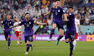 Argentina a învins Polonia cu 2-0 şi a câştigat Grupa C