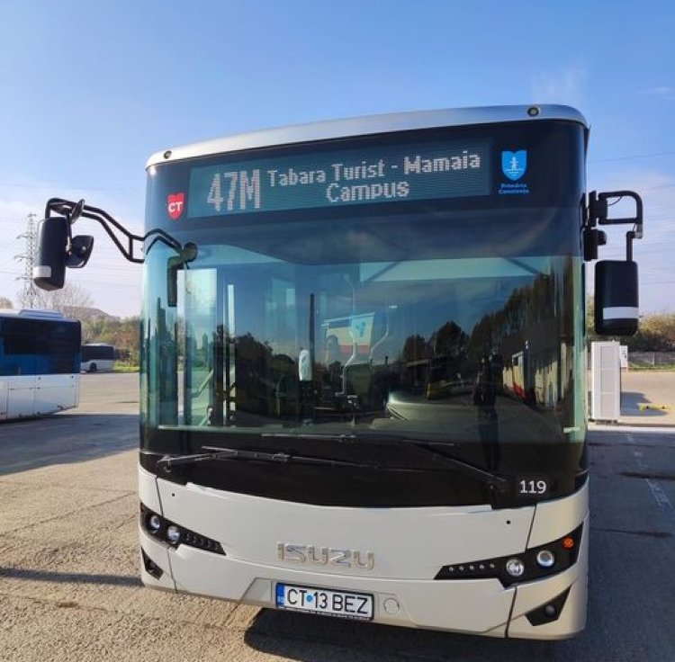 CT BUS  introduce o nouă linie de transport, linia 47 Mamaia