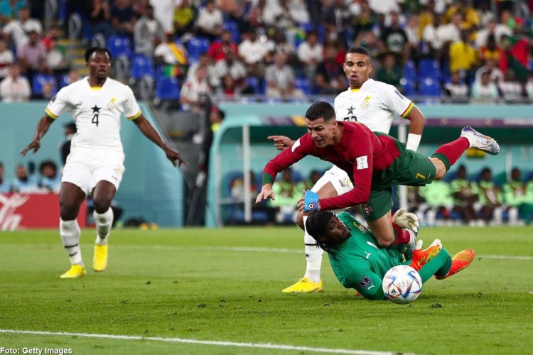 Portugalia, victorioasă cu 3-2 în faţa Ghanei; Cristiano Ronaldo a scris istorie