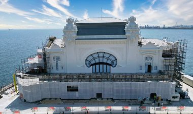 Lucrările de la Cazinoul din Constanța, realizate în proporție de 60 la sută