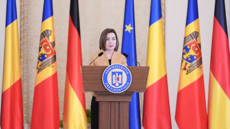 Maia Sandu: În marea familie europeană, acolo merge Republica Moldova