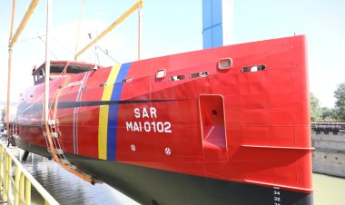 O navă multirol de căutare-salvare a persoanelor dispărute a fost lansată la Galați