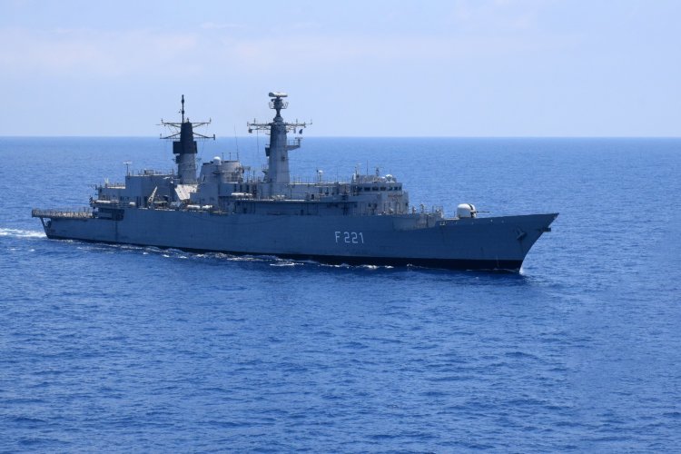Fregata Regele Ferdinand revine în portul militar, după participarea la Operația EUNAVFOR MED IRINI
