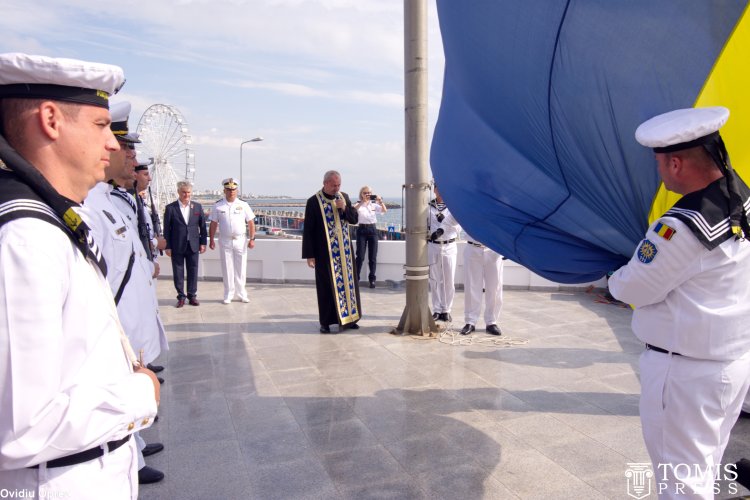 Ziua Drapelului, marcată la Constanța printr-o ceremonie religioasă și militară