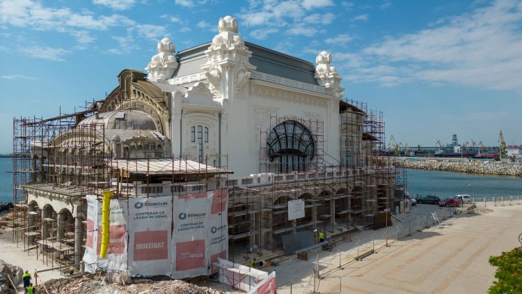Lucrările de modernizare la Cazinoul din Constanţa se vor încheia în luna mai a anului viitor