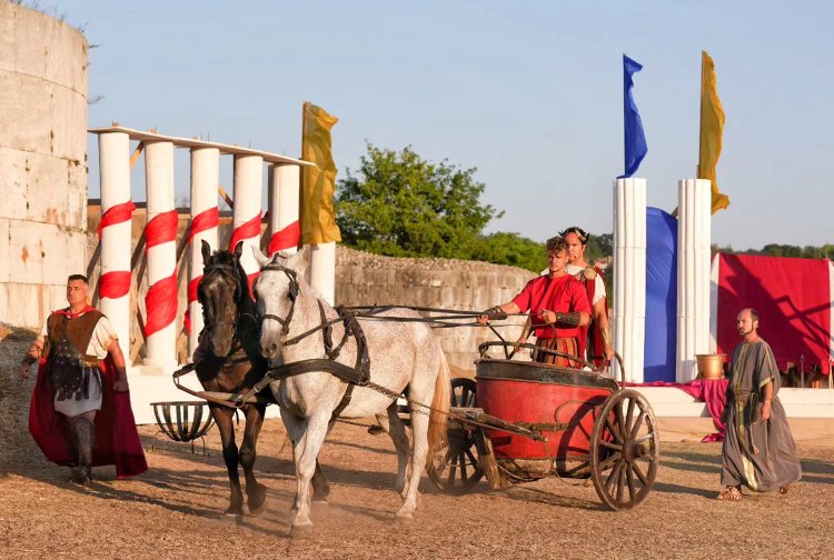 Spectacolul de reconstituire istorică la Cetatea Capidava