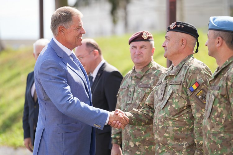 Iohannis: Împreună cu aliații vom întări pe mai departe structurile NATO din România