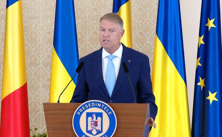 Iohannis: Vom sprijini Ucraina, inclusiv militar. Securitatea Ucrainei înseamnă securitatea României.