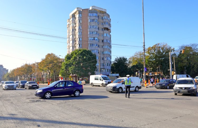 Sistemul de semaforizare din intersecție de la I.C.I.L. este oprit total