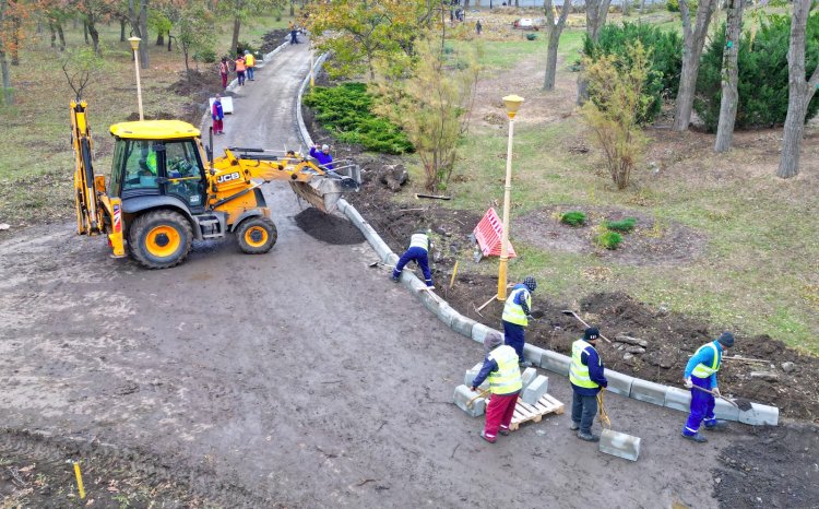 Au început lucrările de modernizare a Parcului Tăbăcărie