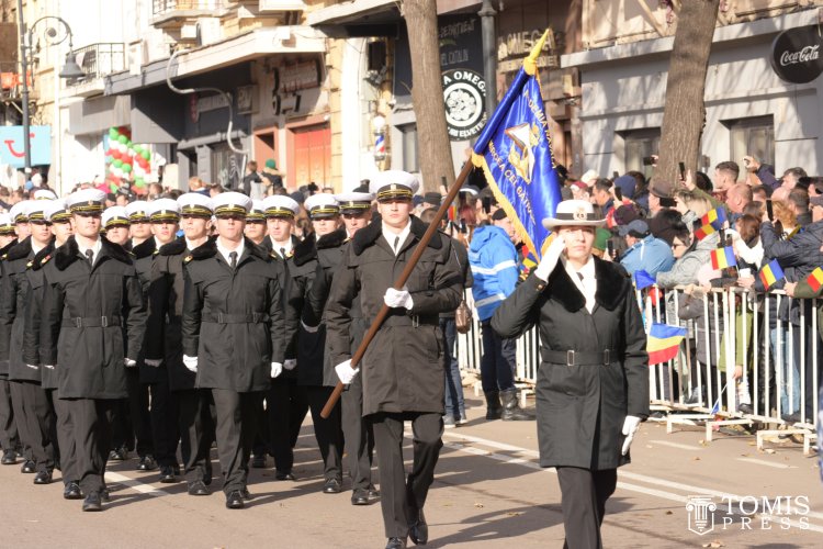 Ziua Naţională a României, sărbătorită la Constanța cu onoruri militare