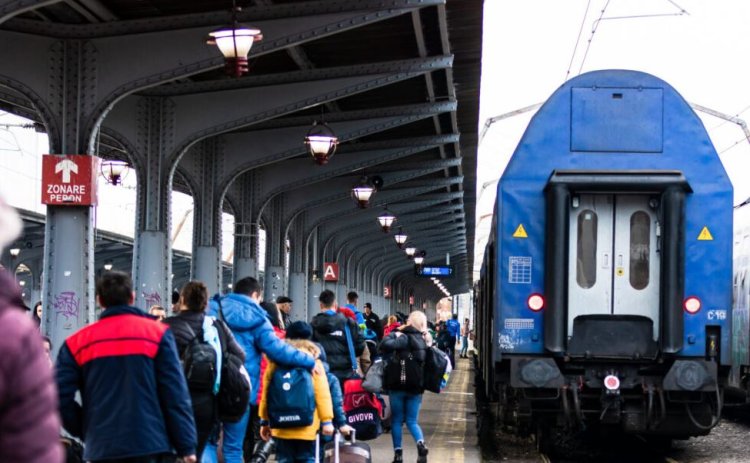 Numărul călătorilor transportaţi de CFR Călători în 2023, în creştere cu 5 la sută
