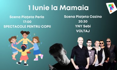 Mamaia, centrul distracției de 1 Iunie. Ce artiști urcă pe scena din stațiunea Mamaia