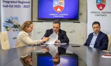 A fost semnat contractul de finanțare pentru proiectul de reabilitare, modernizare și dotare a Palatului Administrativ Constanța