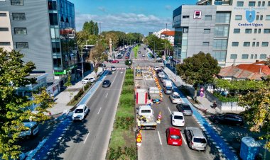 Semaforizarea în intersecția de la Delfinariu este întreruptă săptămâna aceasta