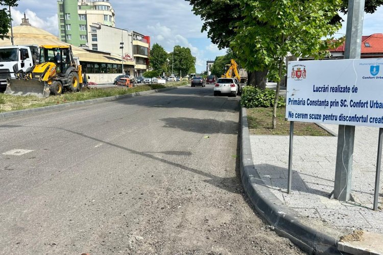Restricții de trafic rutier pe bulevardul Mamaia