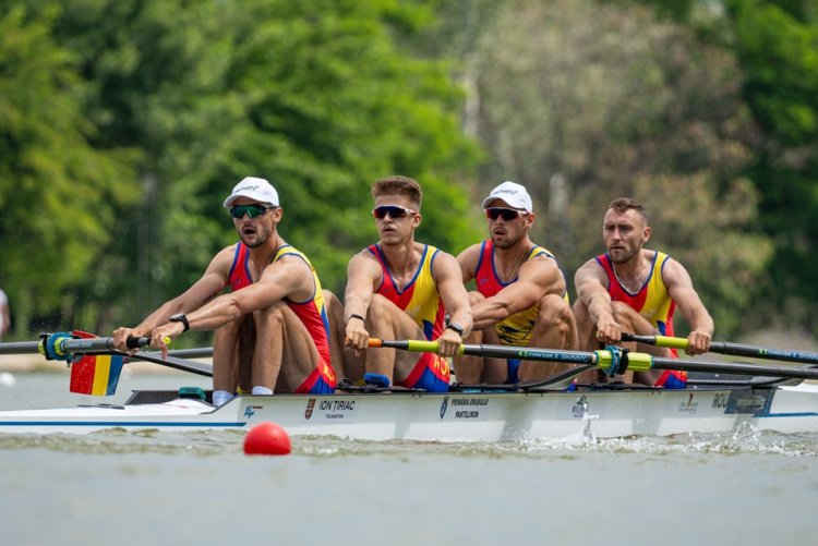 Șase medalii câștigate de România la Campionatele Europene de canotaj de la Plovdiv