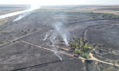 A fost descoperit cadavrul carbonizat al unui bărbat, în urma unui incendiu, la Medgidia