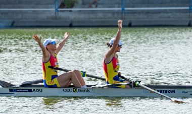 Aur și argint pentru România la mondialele de canotaj de la Shanghai