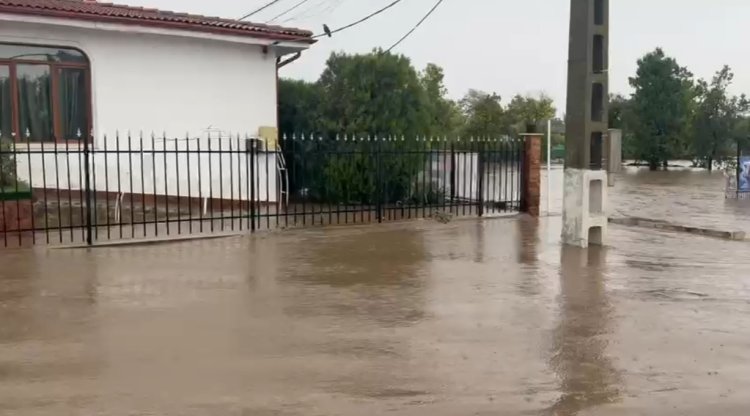 Cod roșu de ploi în mai multe localități din județul Constanța