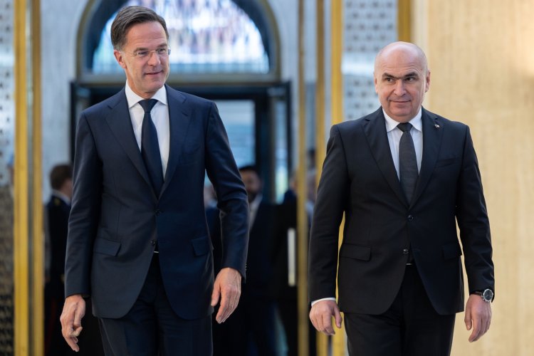 Ilie Bolojan și Mark Rutte au discutat despre modalitățile de consolidare a securității României