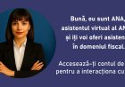 ANAF lansează chatbot-ul ANA, un asistent virtual pentru informații fiscale