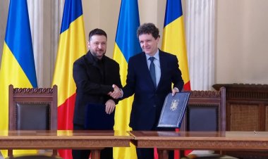 Nicușor Dan și Volodimir Zelenski au semnat Parteneriatul strategic și alte documente în domeniul apărării și energiei