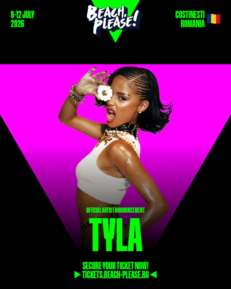 Tyla, artista care a cucerit lumea cu hitul Water, vine la Beach, Please!