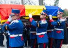 Mircea Lucescu a fost înmormântat cu onoruri militare la Cimitirul Bellu
