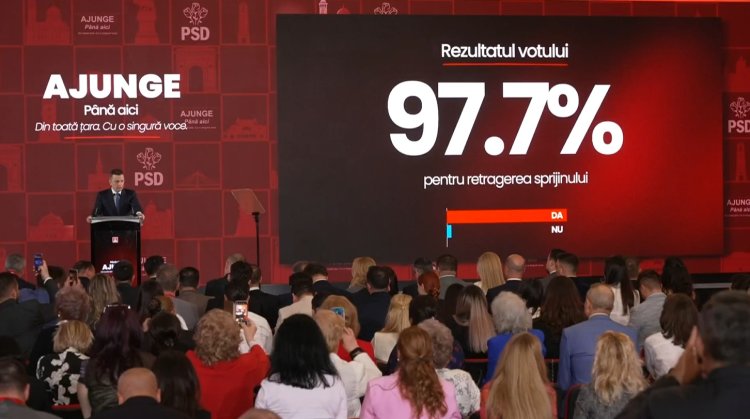 PSD a decis să îi retragă sprijinul politic premierului Ilie Bolojan