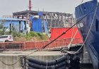 O hală industrială din zona Danei 78 a Portului Constanța a fost distrusă de suflul exploziei