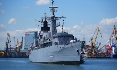 Fregata Regina Maria a revenit în portul militar Constanța, după participarea cu succes la Operația EUNAVFOR MED IRINI