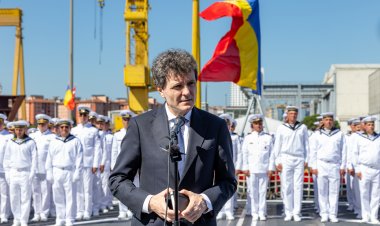Nicușor Dan: Corveta Contraamiral August Roman va întări contribuția României la securitatea regională