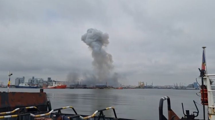 Procurorii din Constanța demarează o anchetă penală în legătură cu explozia dronei în port