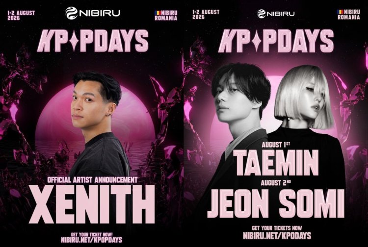 JEON SOMI și XENITH se alătură lui TAEMIN la K-POP Days NIBIRU