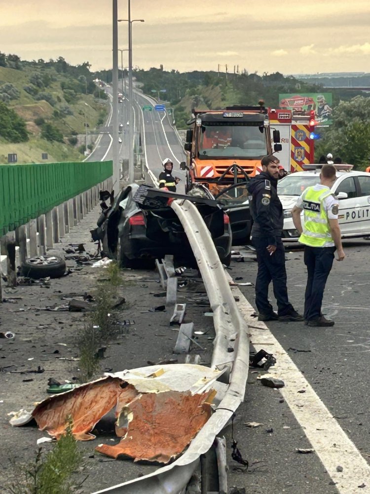 Accident rutier pe Autostrada A2 București-Constanța