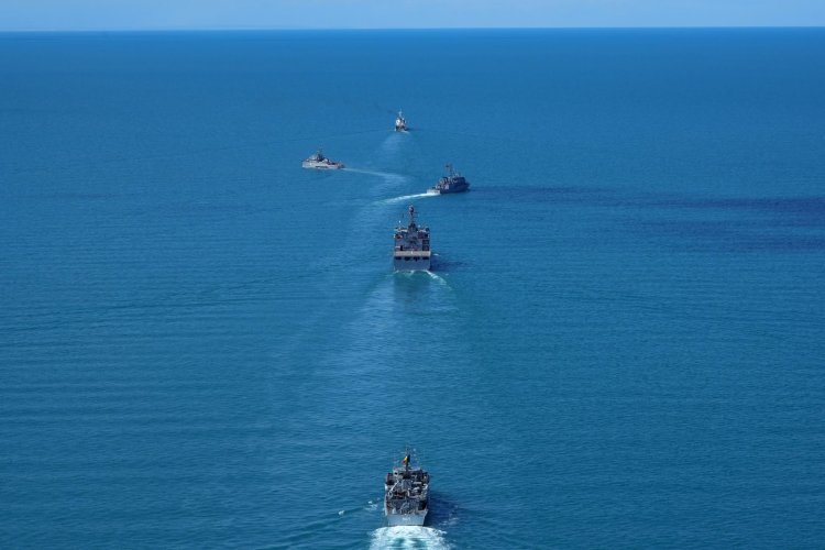 Forțele Navale Române participă la MCM BLACK SEA pentru asigurarea securității în Marea Neagră