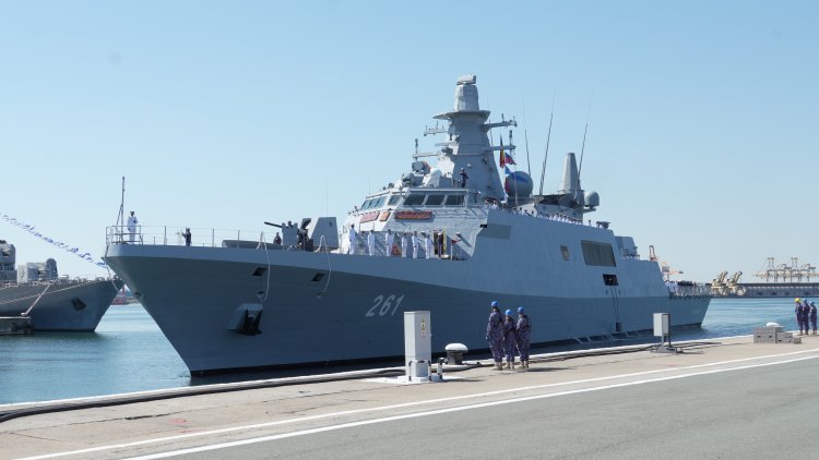 Corveta Contraamiral August Roman, a ajuns în portul militar Constanța