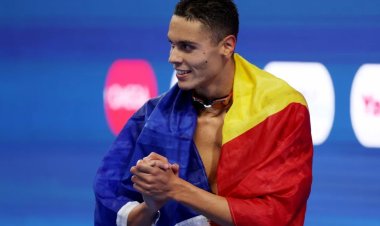 David Popovici a câștigat aurul la 100 m liber la Europene cu nou record al competiției