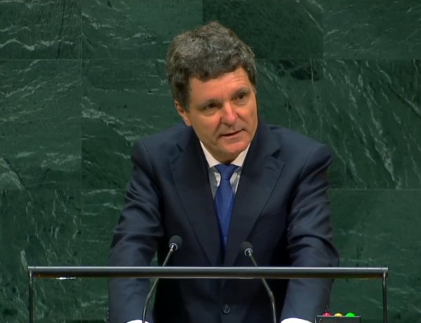 Nicușor Dan la ONU: Amenințarea Rusiei nu se limitează doar la Ucraina, Europa e ținta unui război hibrid